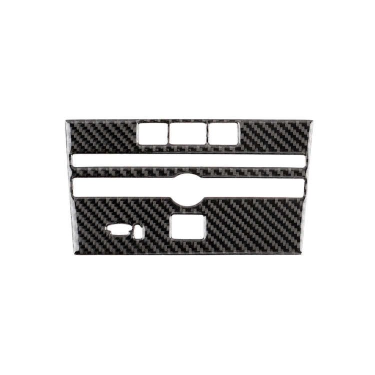 Car Carbon Fiber CD  Console Panel Decorative Sticker for Infiniti Q50 / Q60 2014-2020, CD Consol...