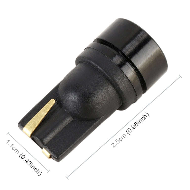 2 PCS T10 DC12V / 1.8W / 6000K / 140LM 4LEDs SMD-3030 Car Clearance Light, 4LEDs