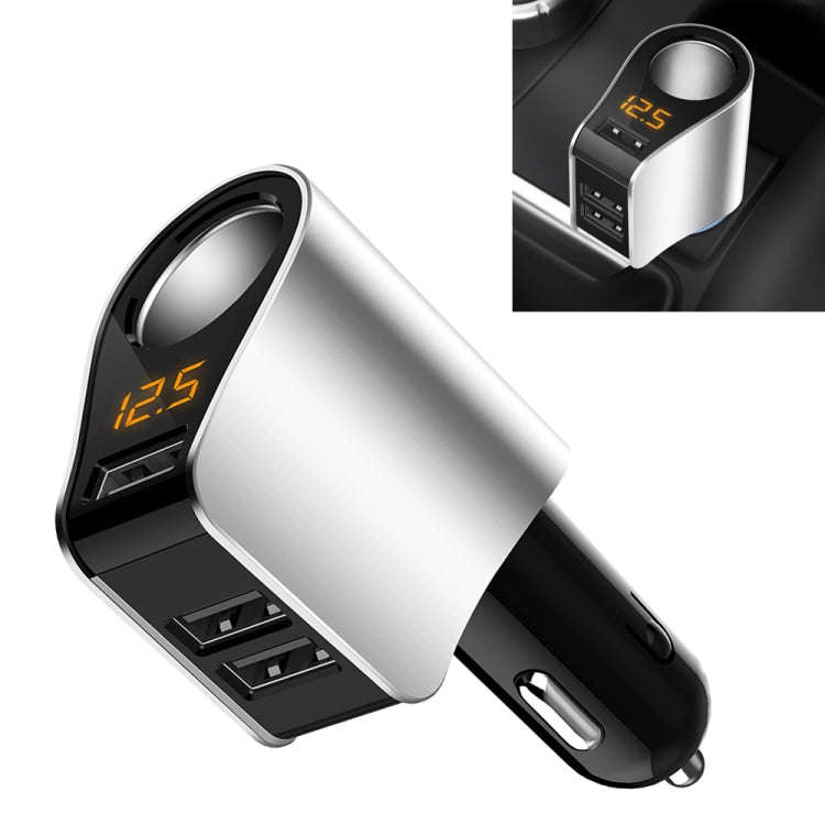 Car Multi-functional Three USB Charger Adapter 3 in 1 Fast Charger, HY101