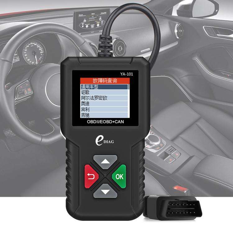 YA101 Car Mini Code Reader OBD2 Fault Detector Diagnostic Tool, YA101