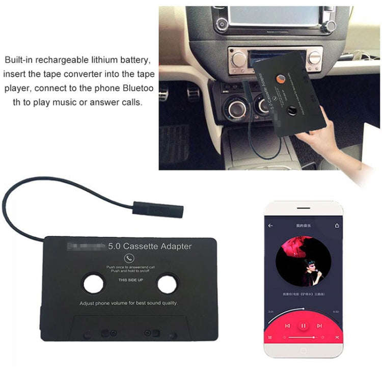Universal Bluetooth Converter Car Tape MP3 / SBC / Stereo Bluetooth Audio Cassette, Bluetooth Con...