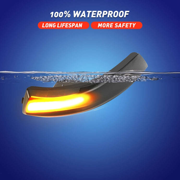 2 PCS D12V / 5W Car LED Dynamic Blinker Reversing Light Flowing Water Turn Signal Light for Ford,...