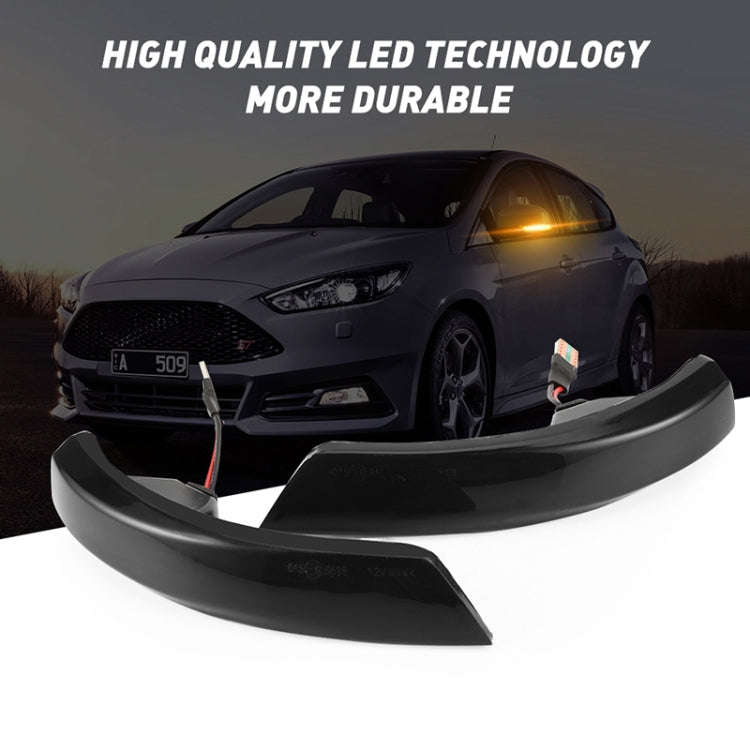 2 PCS D12V / 5W Car LED Dynamic Blinker Reversing Light Flowing Water Turn Signal Light for Ford,...