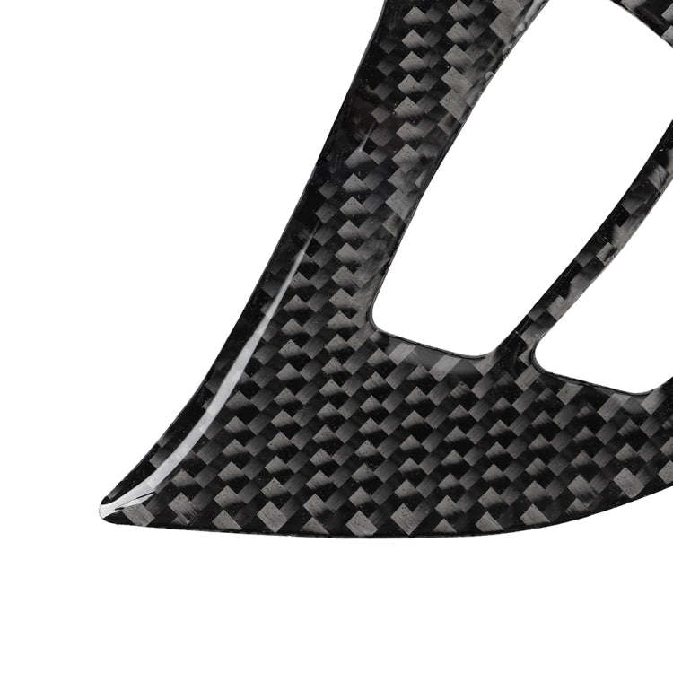 3 in 1 Car Carbon Fiber Solid Color Steering Wheel Button Decorative Sticker for BMW E70 2008-201...