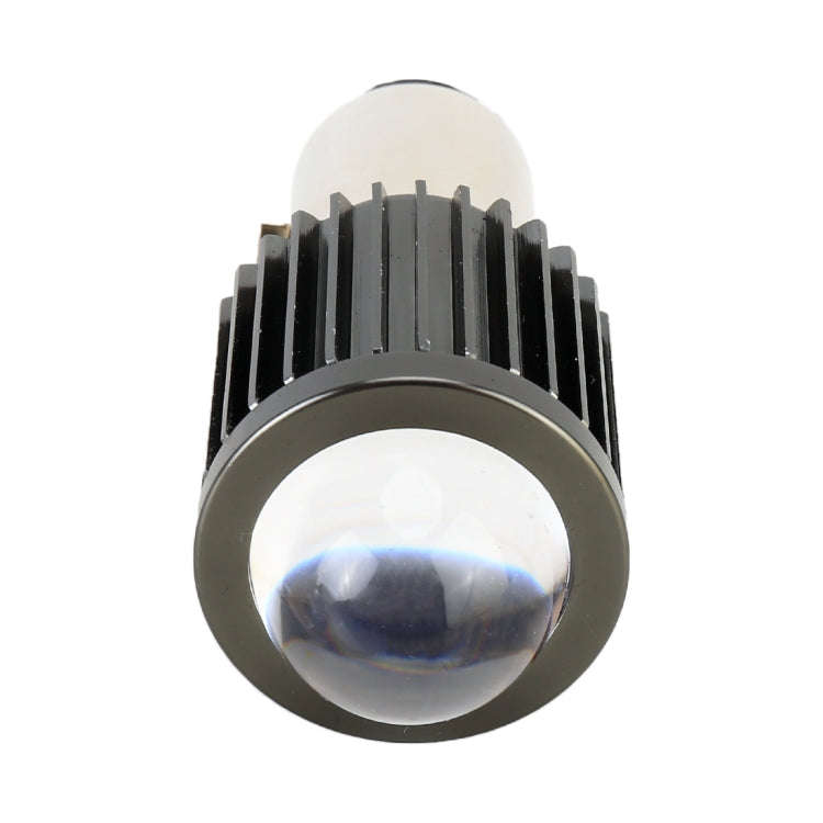 BA20D DC12-80V / 10W / 6000K / 3000K / 800LM Bicolor Motorcycle Headlights with Projector Lens, B...