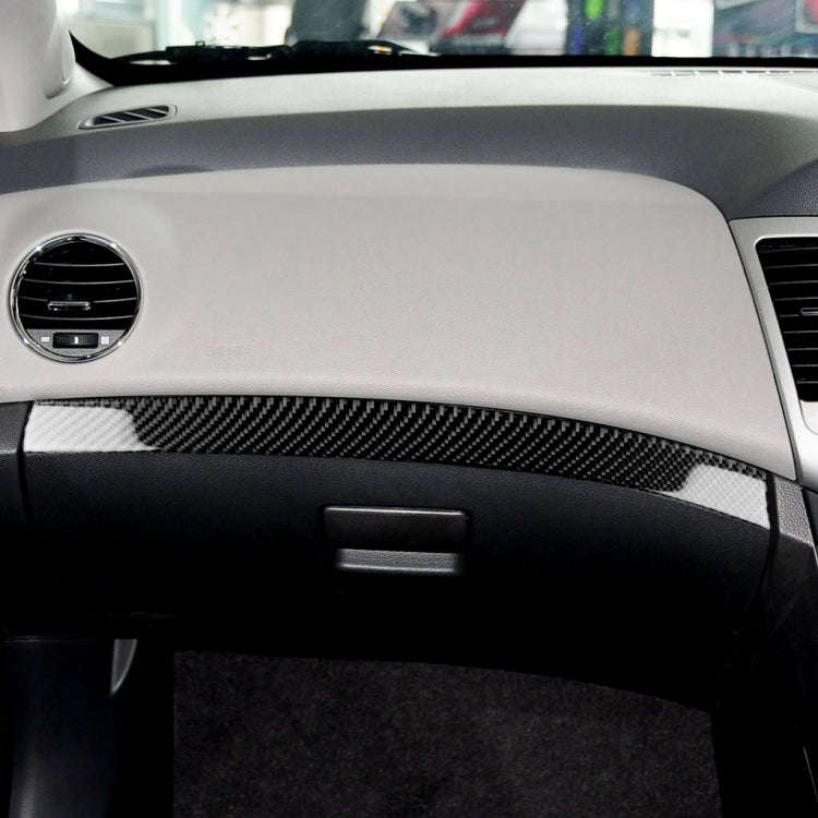 Car Carbon Fiber Dashboard Decorative Stripe for Chevrolet Cruze 2009-2015, Right Drive, Dashboar...