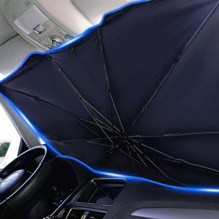Car Retractable Sunshade Sunscreen Heat Insulation Front Windshield Sunshade, Small Size, Small Size