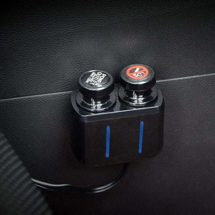 2 PCS / Set Car Cigarette Lighter Dust Cover Plug, Car Cigarette Lighter Dust Cover