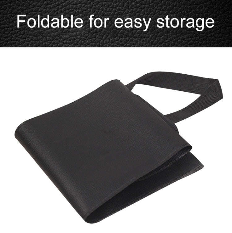Waterproof Foldable Car Umbrella Cover Storage Bag, Black