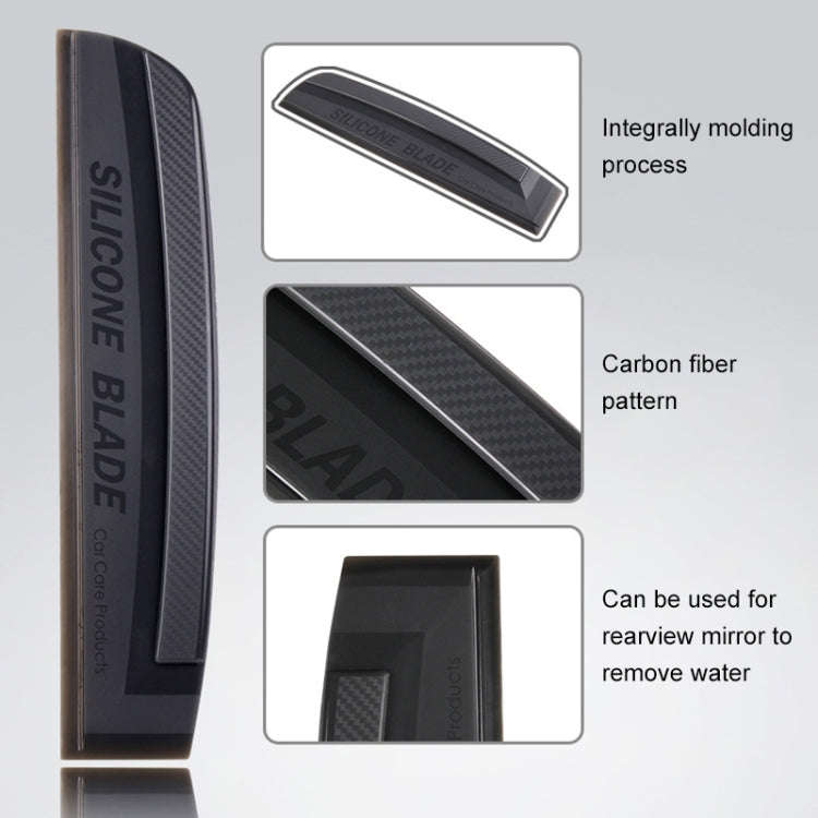 Car Cleaning Silicone Wiper I-shaped Water Scraper, I-shaped Water Scraper
