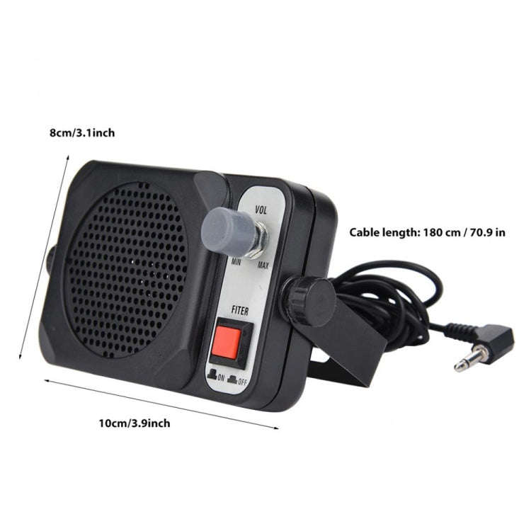 TS-650 Car External Speakers Radio Car Horn Speakers, TS-650
