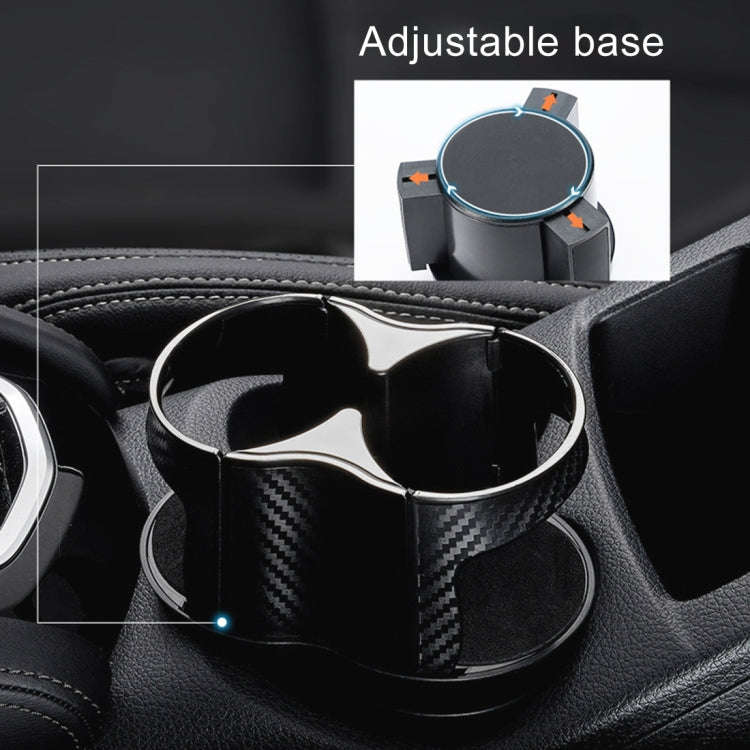 Multi-functional Car Base Adjustable Cup Holder Drink Holder, 2 in 1 Drink Holder