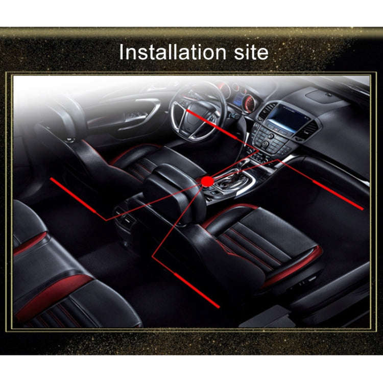 Universal Car  LED Atmosphere Lights Emergency Foot Light Voice Control Version, Voice Control Ve...