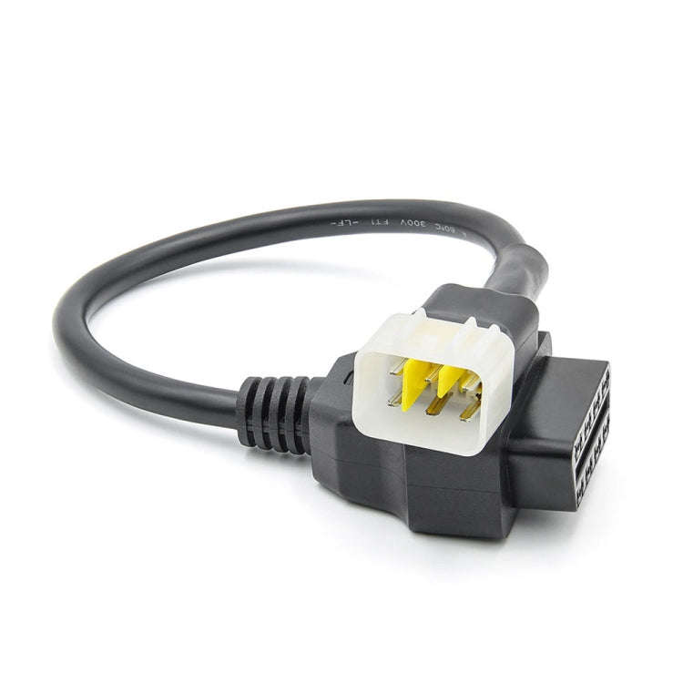 DELPHI Motorcycle OBD Female to 6PIN Connector Cable , 6PIN