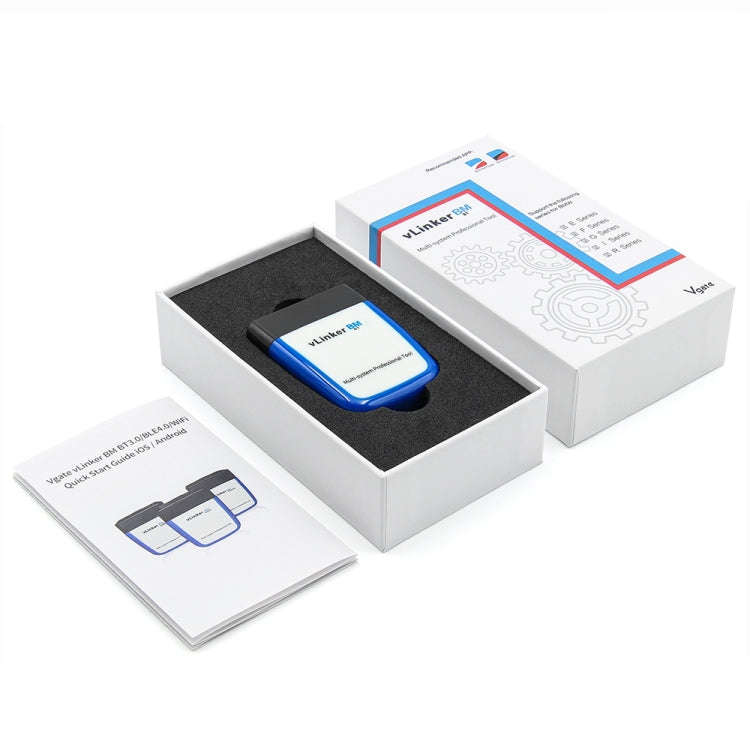 Vgate VLINKER BM V2.2 Bluetooth 3.0 Android Phone Car OBD Fault Diagnosis Detector, BM V2.2 Bluet...