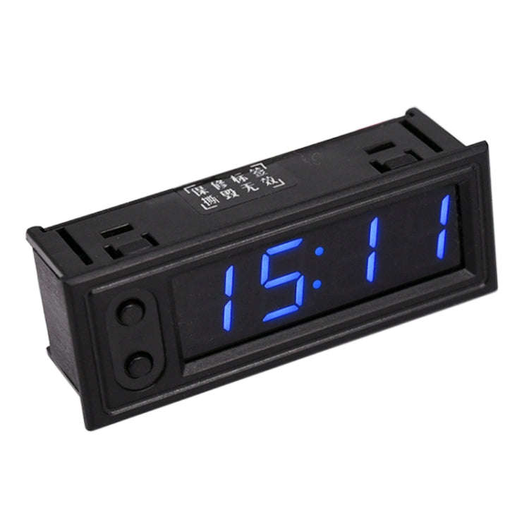 3 in 1 Car High-precision Electronic LED Luminous Clock + Thermometer + Voltmeter, 3 in 1 Green, ...