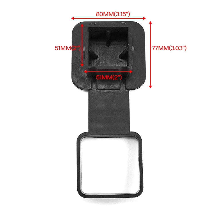 2 inch Car Tow Hook Dust Plug Protective Cover, 2 inch