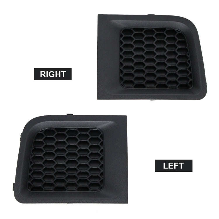 2 PCS Car Left + Right Front Bumper Lower Grille Bezel Cover for Jeep Renegade, Left + Right