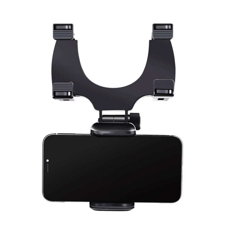 Car Rearview Mirror Mobile Phone Bracket Navigation Recorder Rotating Holder, Car Rearview Mirror...