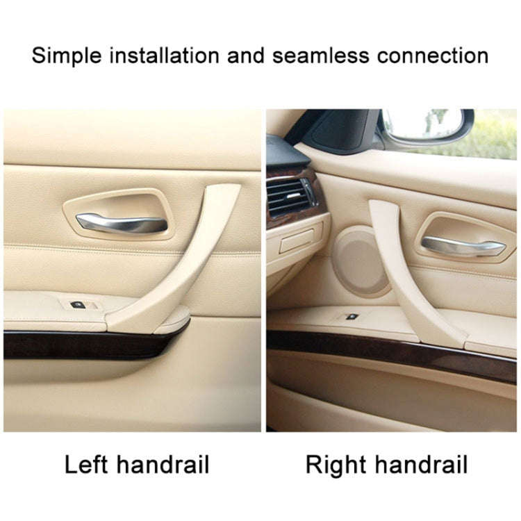 Car Left Side Inner Armrest Door Handle Assembly for BMW E90 2005-2012, Left and Right Drive Univ...