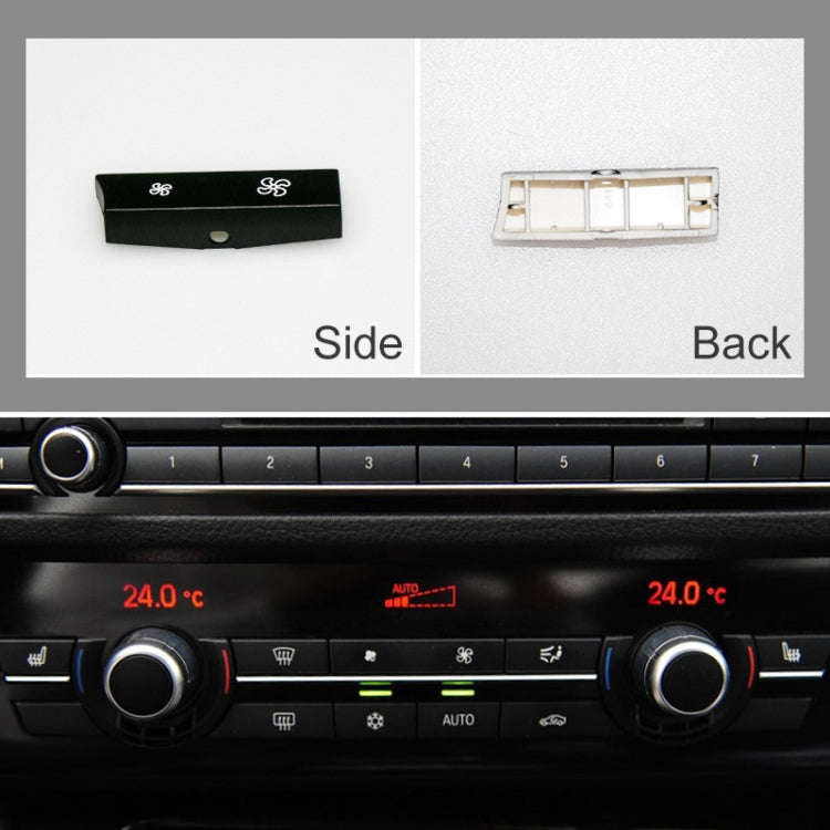 Car Air Conditioner Panel Switch Button 11-button 61319313923 for BMW  F10 / F07 / F02, 11-button