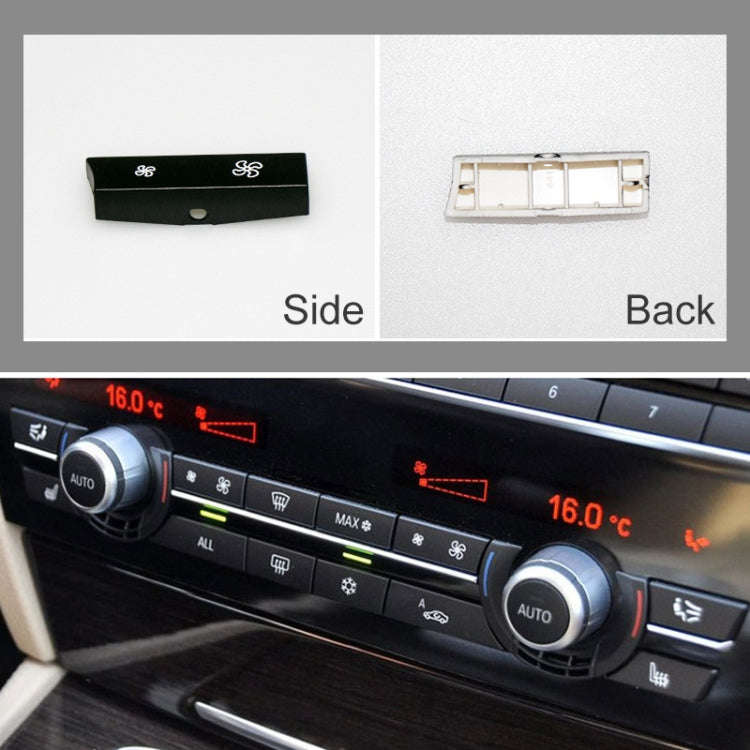 Car Air Conditioner Panel Switch Button 12-button 61319313923 for BMW  F10 / F07 / F02, 12-button