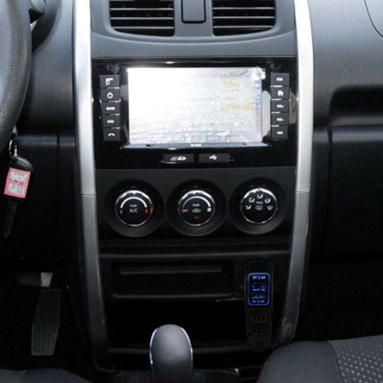 Car 4.8A Double-sided Mobile Phone Charger, 4.8A