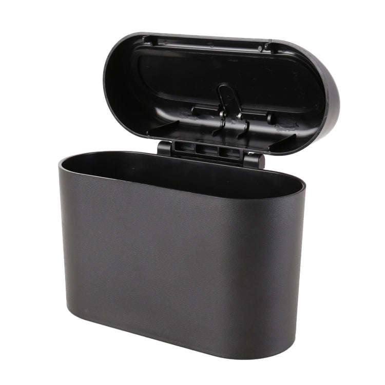 Vehicle Trash Can Bin Rubbish Bin Organizer Car-mounted Trash Storage Box, Trash Can Bin