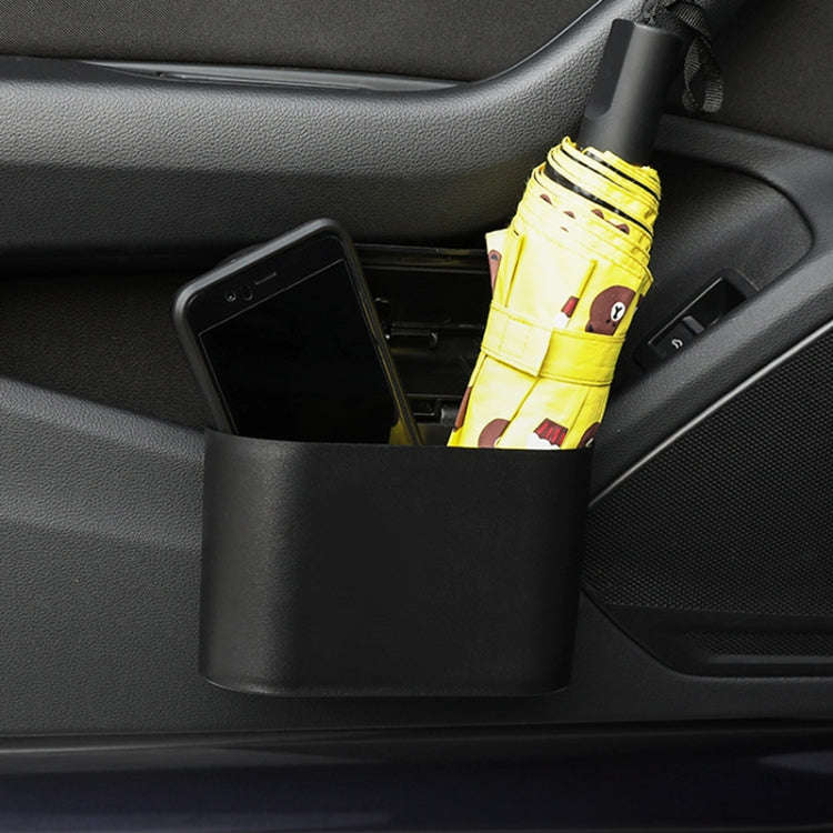 Vehicle Trash Can Bin Rubbish Bin Organizer Car-mounted Trash Storage Box, Trash Can Bin