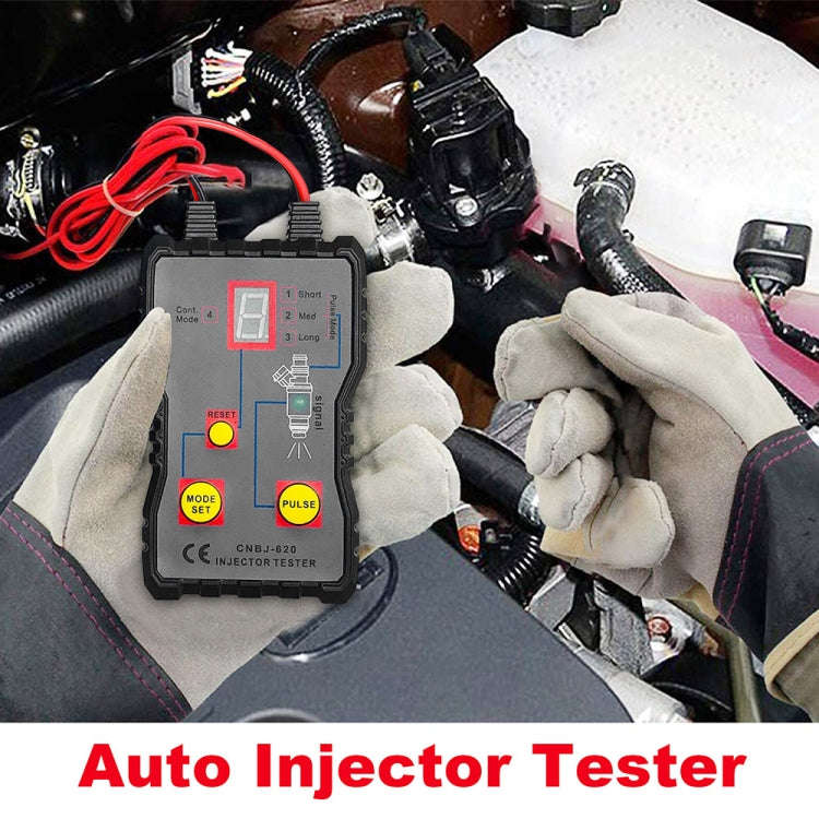 MZ620 Car Fuel Injector Tester 4 Pluse Mode Fuel System Scanning Diagnostic Tool, MZ620
