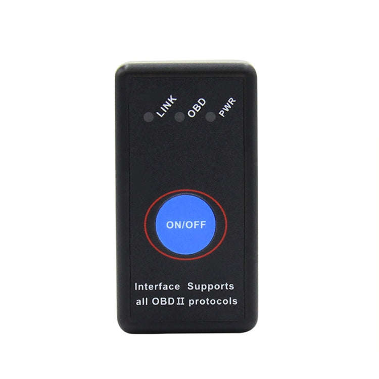 Mini Bluetooth 4.0 ELM327 OBD Car Fault Diagnostic Scanner with Power Switch, Bluetooth 4.0 with ...