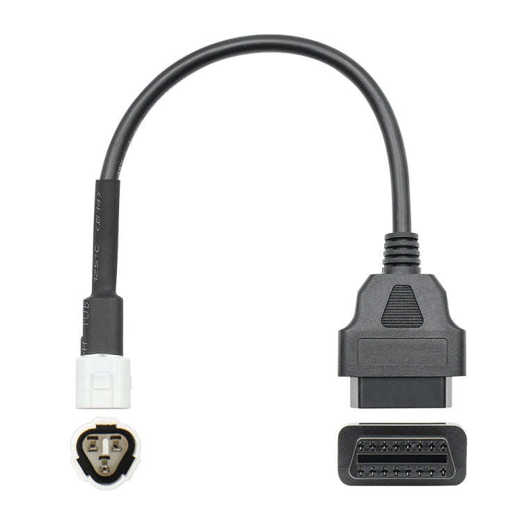 OBD to 3Pin Motorcycle Adapter Cable for Yamaha, OBD to 3Pin