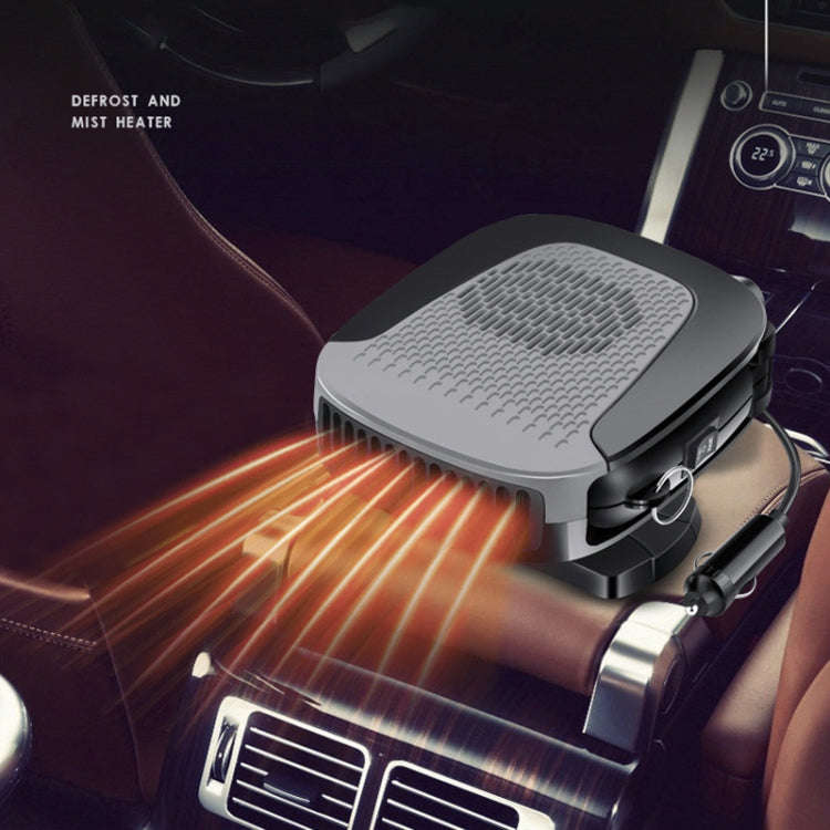 12V Car Heater Multifunctional Defrosting and Defogging Heater, 12V