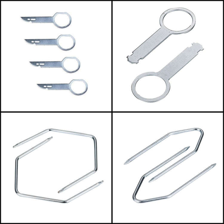 38 in 1 Car Audio Disassembly Tool DVD CD Navigation Tool for Mercedes-Benz / Volkswagen / Audi, ...