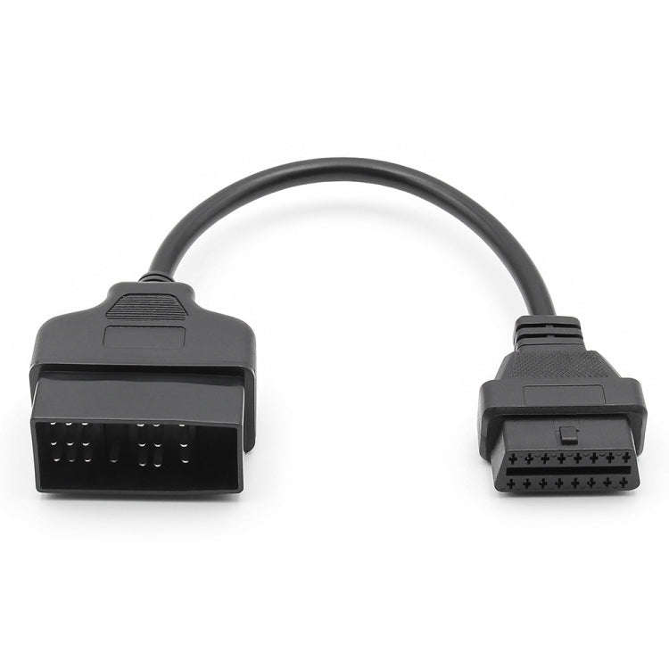 22Pin to 16Pin Car OBD2 Conversion Cable OBDII Diagnostic Adapter Cable for Toyota, OBD2 Conversi...