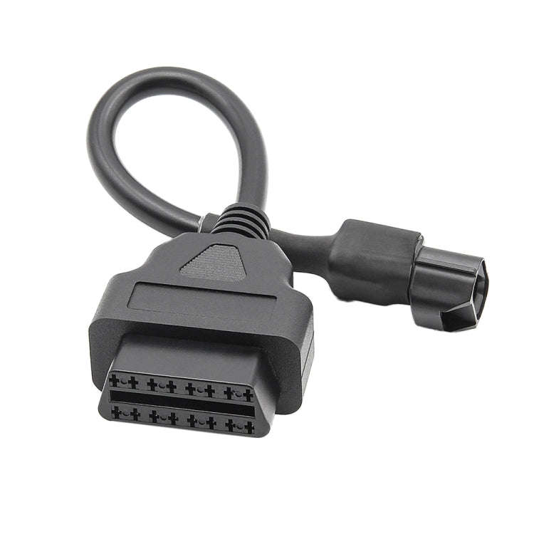 16Pin to 3Pin Motorcycles OBD2 Conversion Cable OBDII Diagnostic Adapter Cable for KYMCO, 16Pin t...