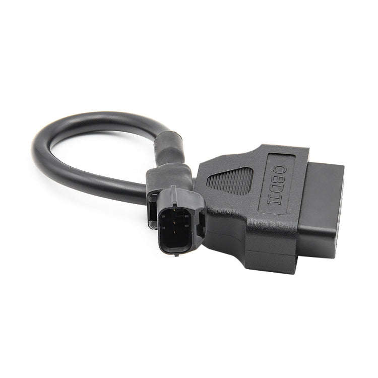 16Pin to 3Pin Motorcycles OBD2 Conversion Cable OBDII Diagnostic Adapter Cable for KYMCO, 16Pin t...