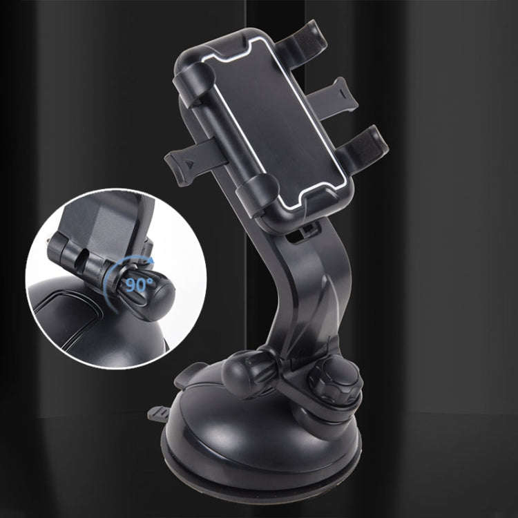Universal Car Sucker Mobile Phone Holder, Sucker Holder (Black), Sucker Holder (Blue)