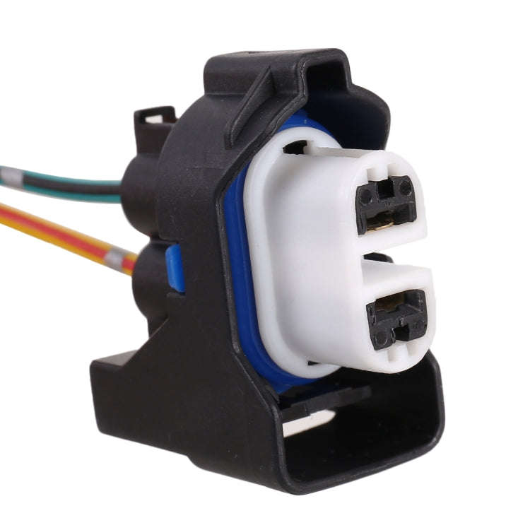 1 Pair Car H11 Bulb Holder Base Female Socket with Cable for Ford, For Ford