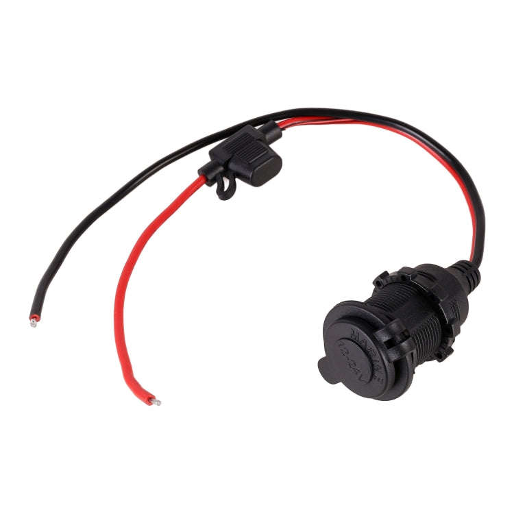 Car Cigarette Lighter Female Socket Plug Connector with Cover, Connector with Cover