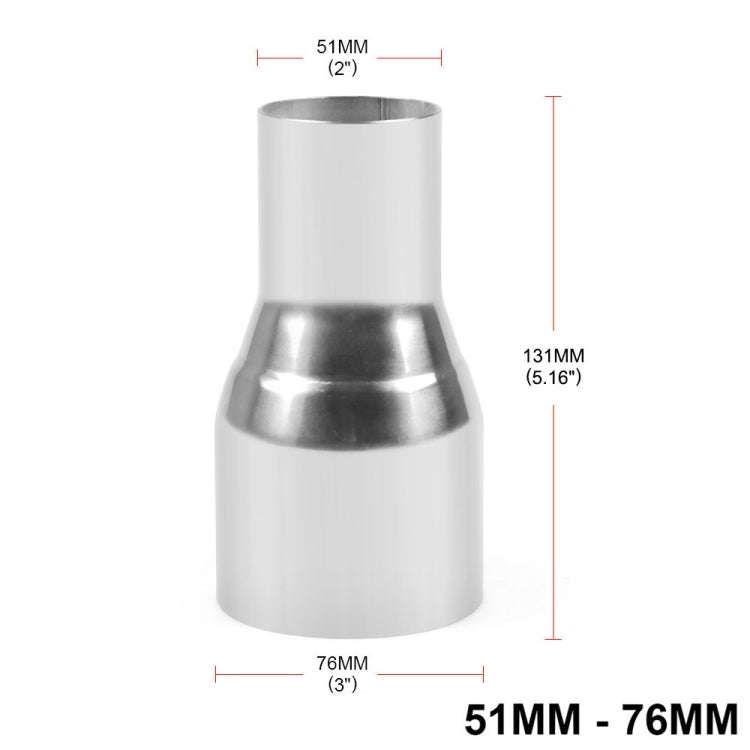 51-76mm Car Modified Exhaust Pipe Joint, 51-76mm