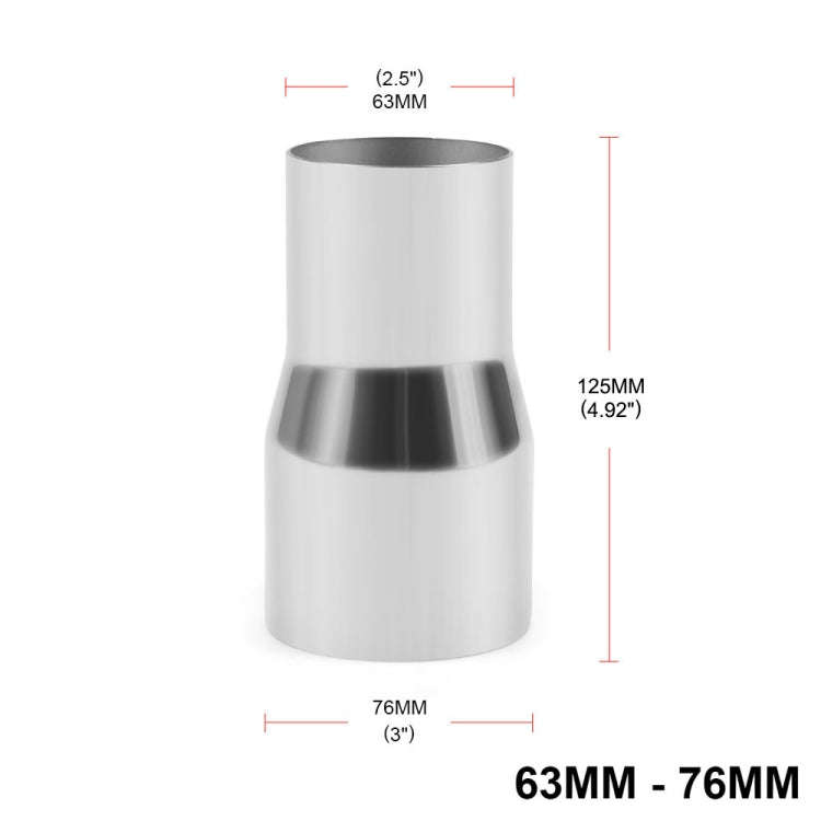 63-76mm Car Modified Exhaust Pipe Joint, 63-76mm