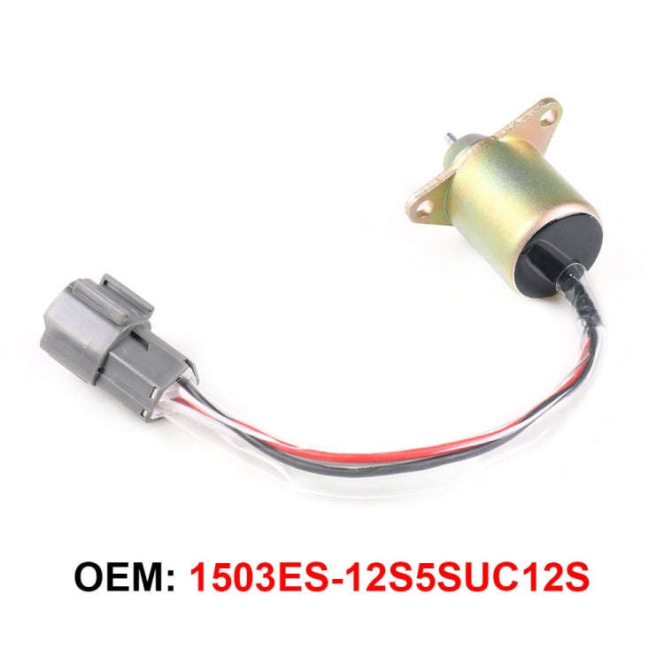 Yanmar Engine Flameout Solenoid Valve 1503ES-12S5SUC12S, 1503ES-12S5SUC12S
