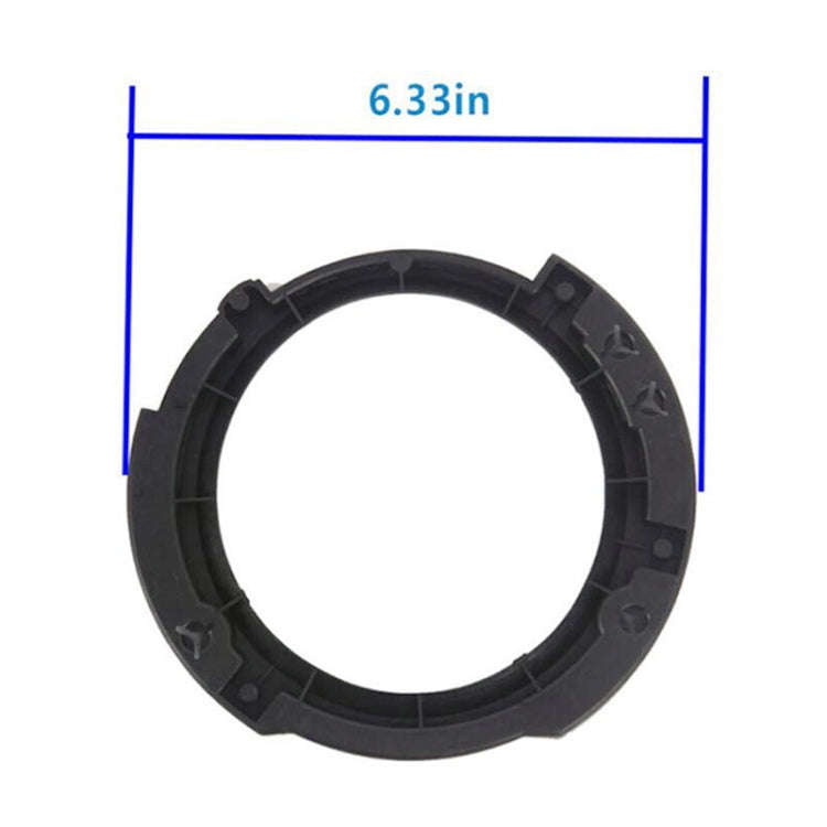 1 Pair 7 inch Headlight Plastic Inside Bracket for Jeep Wrangler JK 2007-2017, Plastic Inside