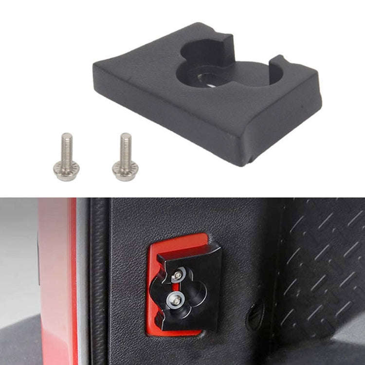 Car Tailgate Anti-shift Noise Reduction Protection Limit Block for Jeep Wrangler JK 2007-2017, Fo...