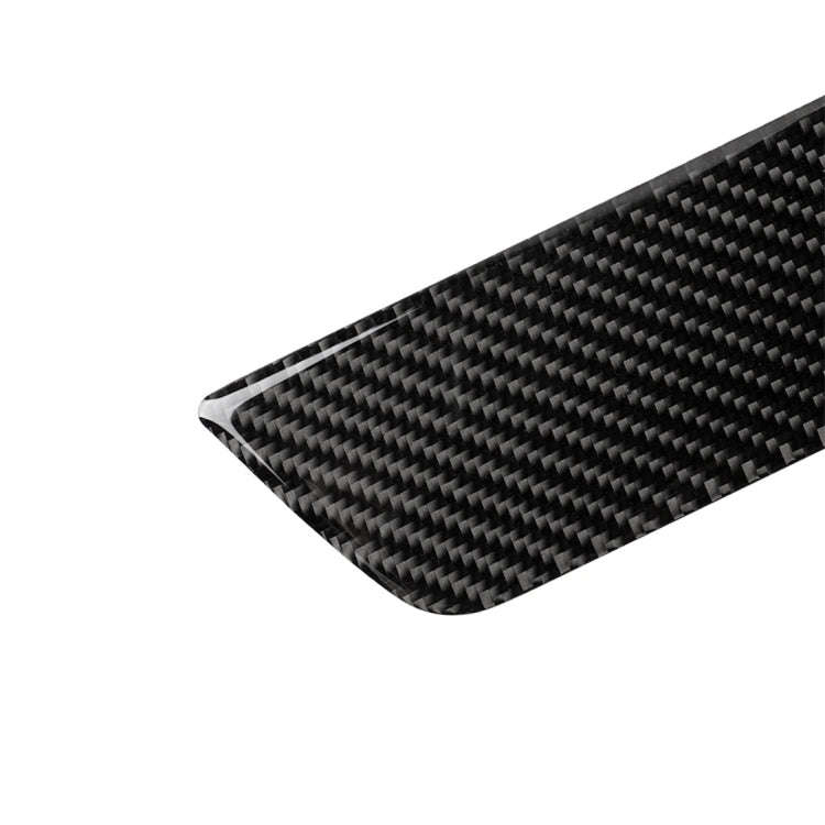 2 PCS Carbon Fiber Car Back Door Threshold Decorative Sticker for Tesla Model 3, Back Door Threshold