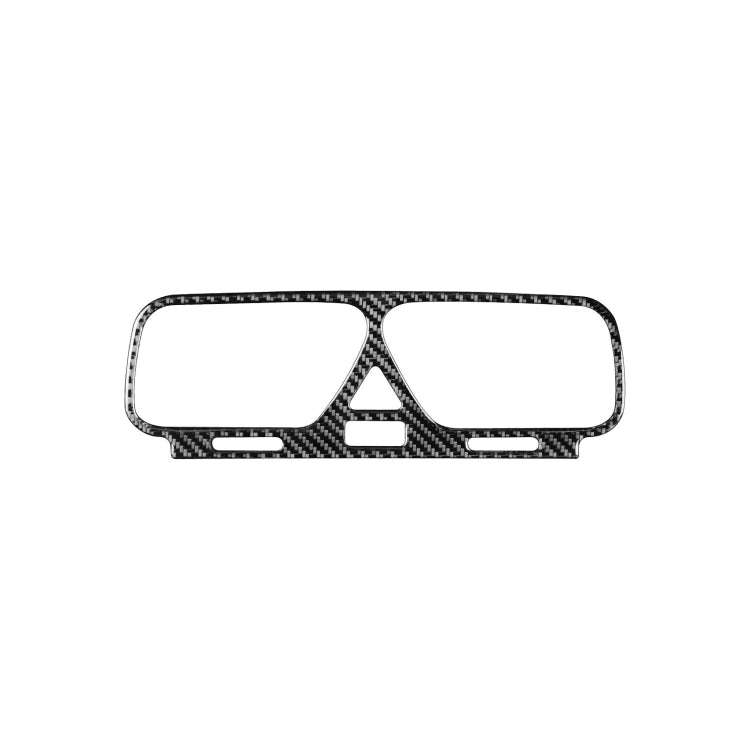Carbon Fiber Car Central Control Air Outlet Frame Decorative Sticker for Volkswagen Scirocco 2009...