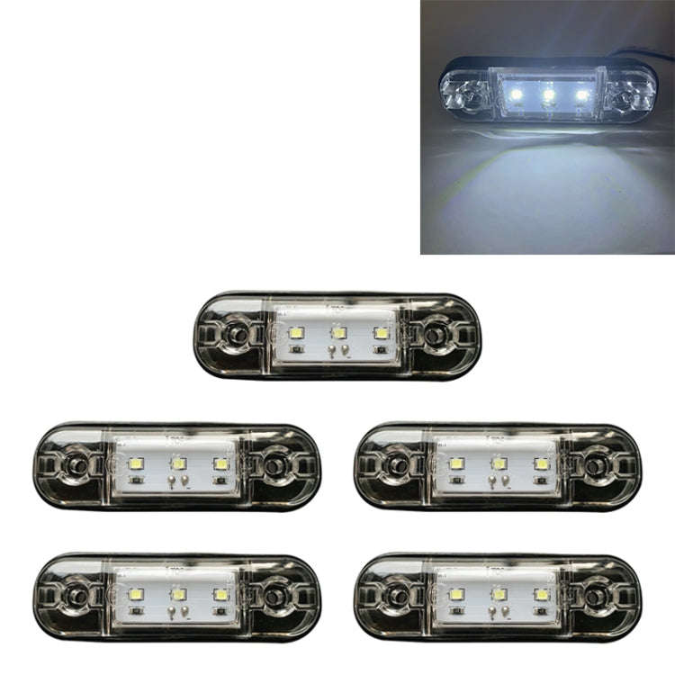 5 PCS MK-327 Car / Truck 3LEDs Side Marker Indicator Light Tail Light, MK-327(Red Light), MK-327(...