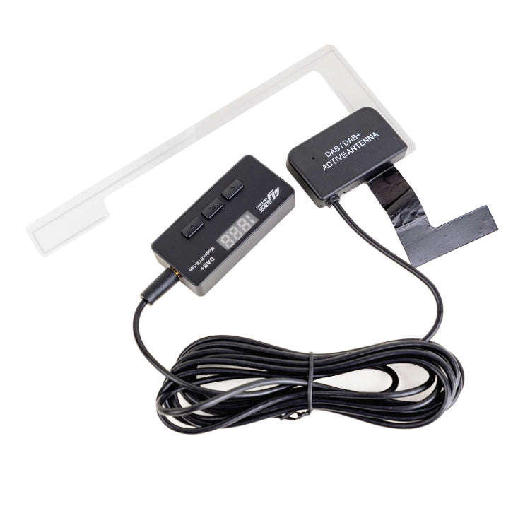 Car DAB+ Digital Broadcasting Receiver Box with FM Forwarding, DAB+ Receiver