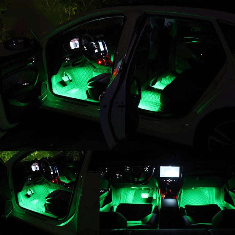 Y12 USB Car Colorful RGB Foot LED Atmosphere Light, Y12 USB